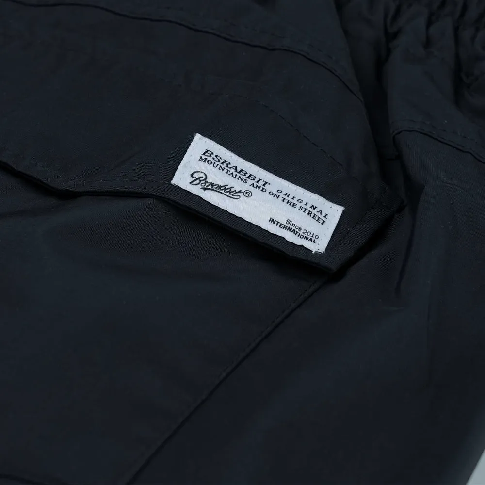 10 POCKET SUPER WIDE VENTILATION PANTS BLACK