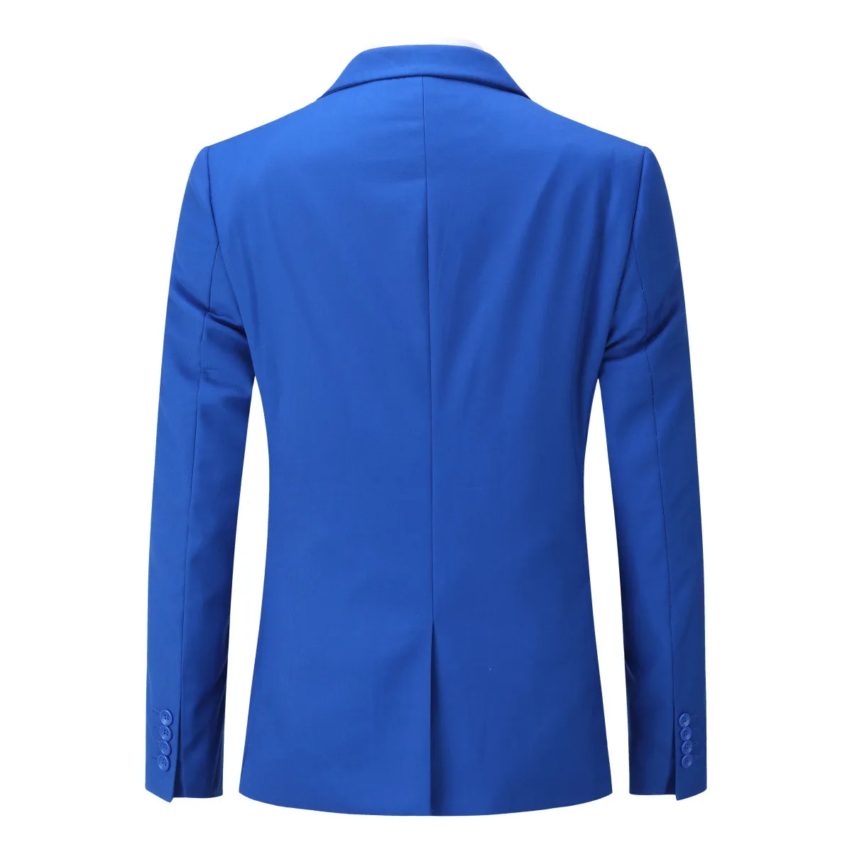 2-Piece Slim Fit Simple Designed Blue Suit