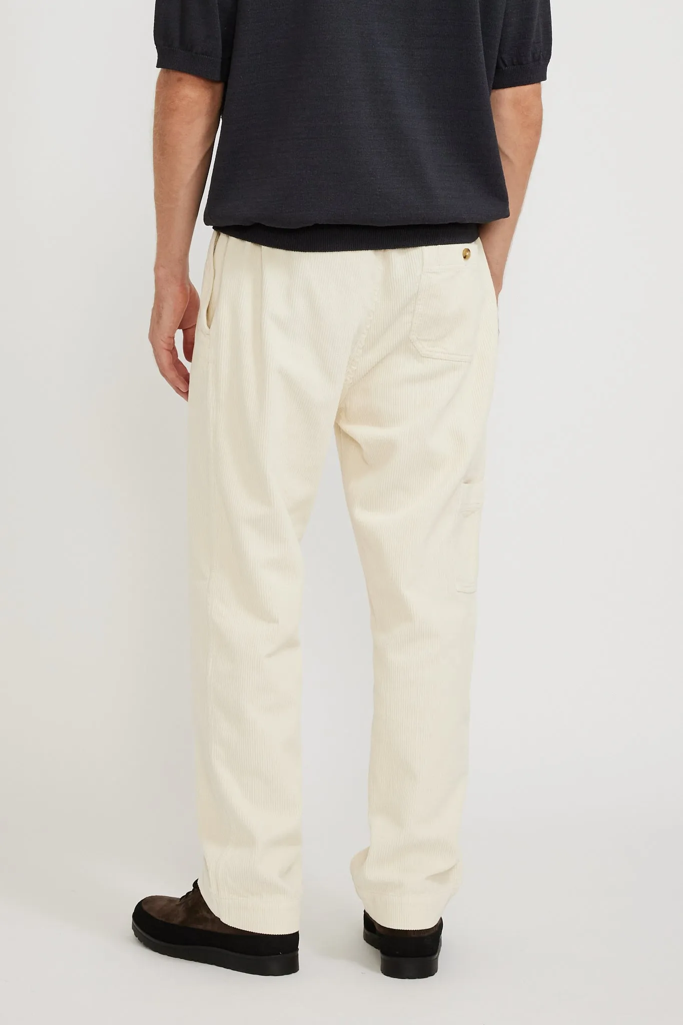 Aberlour Pant Ecru Corduroy