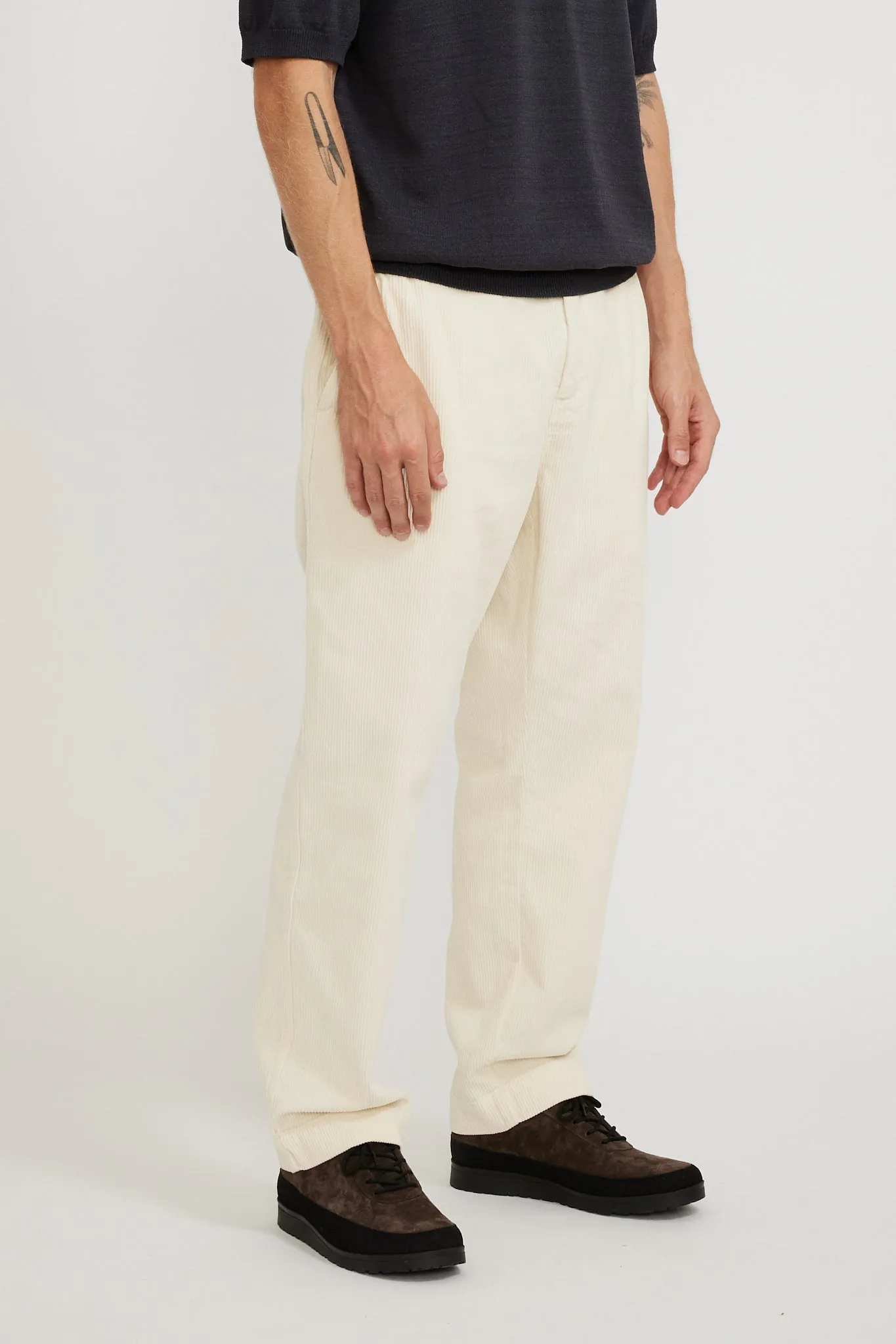 Aberlour Pant Ecru Corduroy