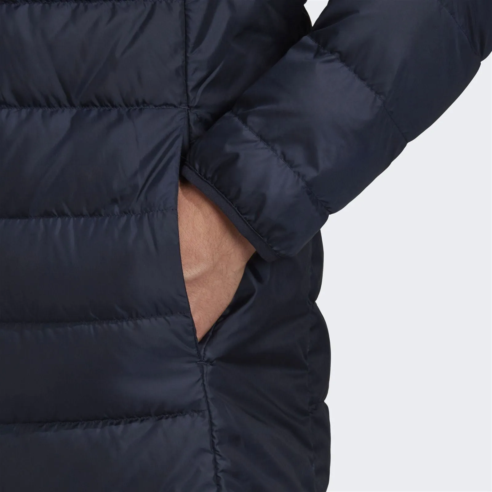 adidas Essentials Down Parka Coat Jacket - Blue