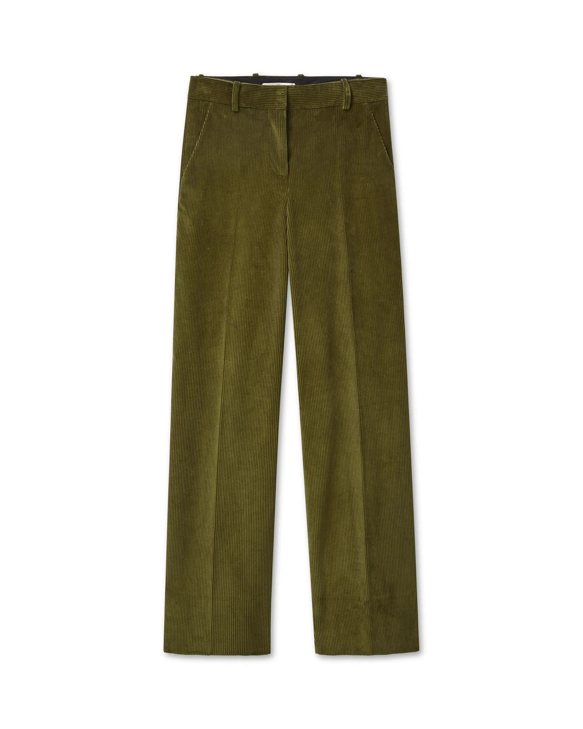 Anya Trousers in Corduroy, Militare