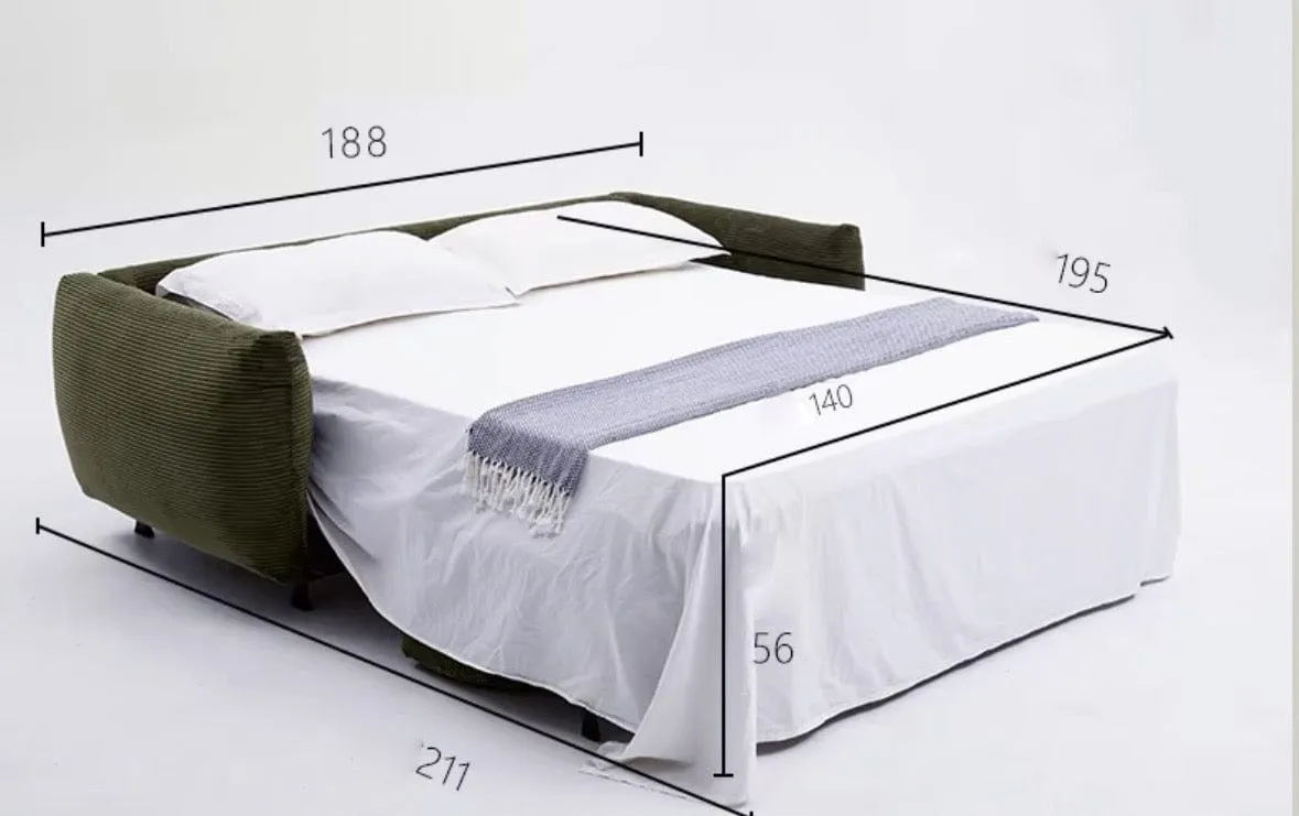 Artemis Foldable Sofa Bed with Mattress