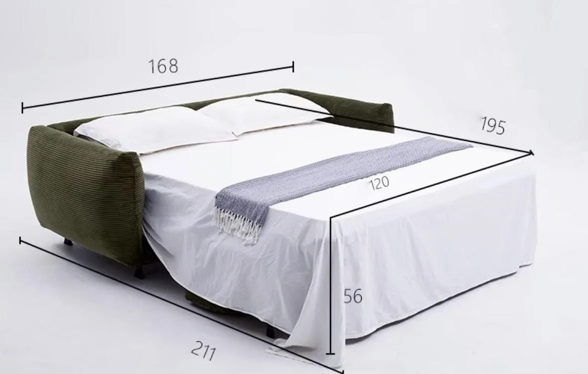 Artemis Foldable Sofa Bed with Mattress