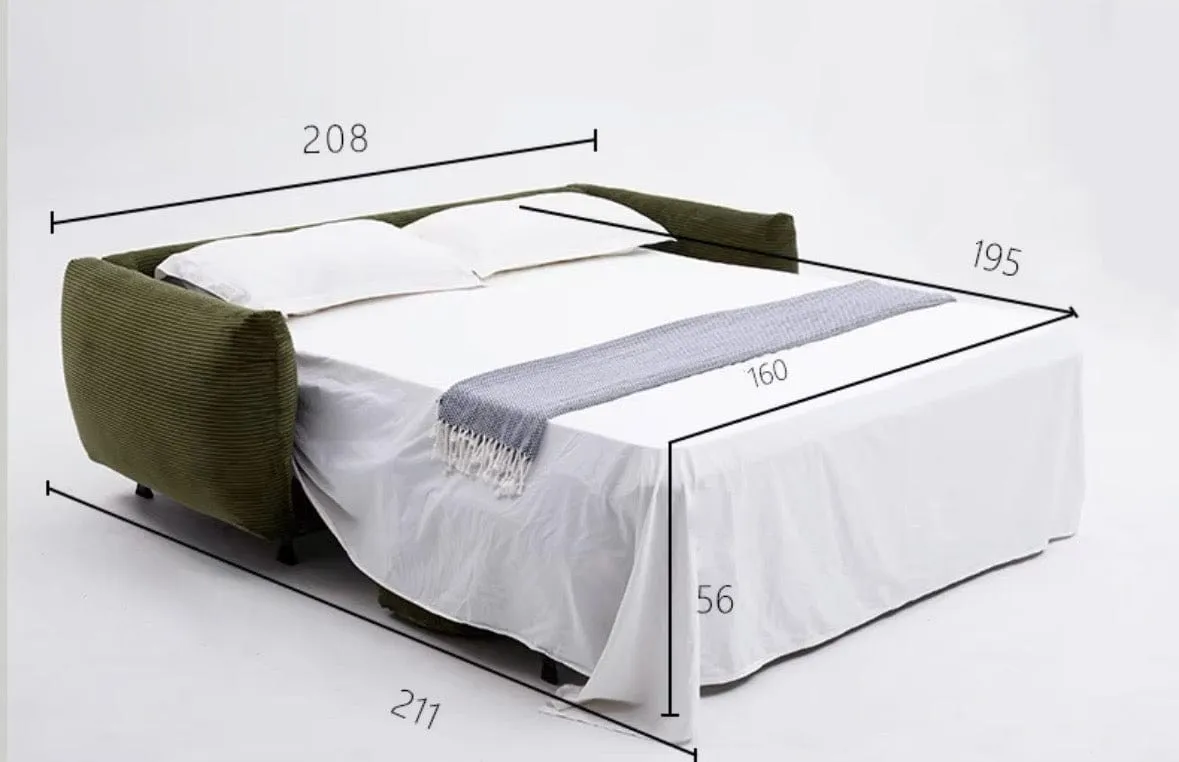 Artemis Foldable Sofa Bed with Mattress