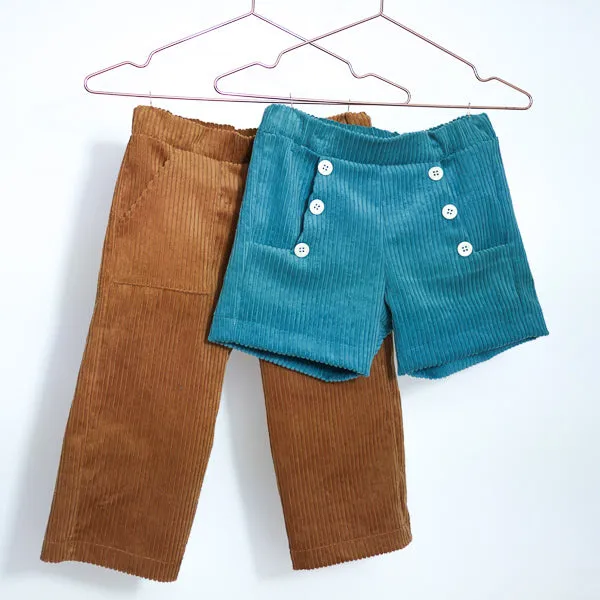 AVANA pants or shortpants- Girl 3/12 - Paper Sewing Pattern