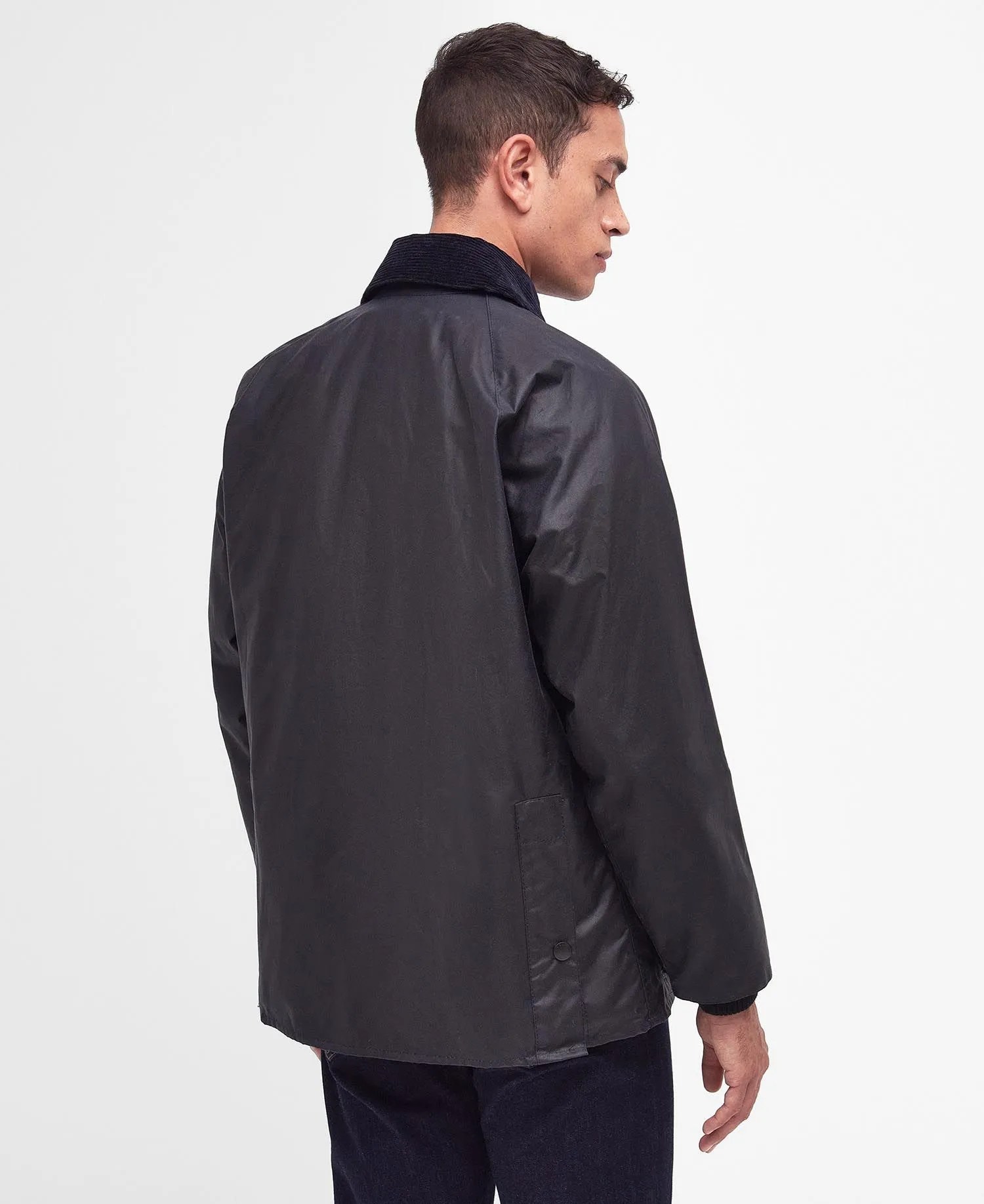 Barbour Bedale Wax Jacket - Navy