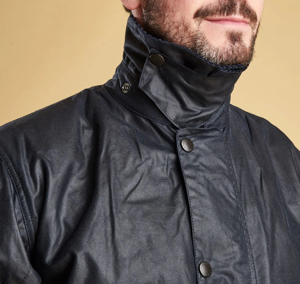 Barbour Navy Border® Waxed Cotton Jacket