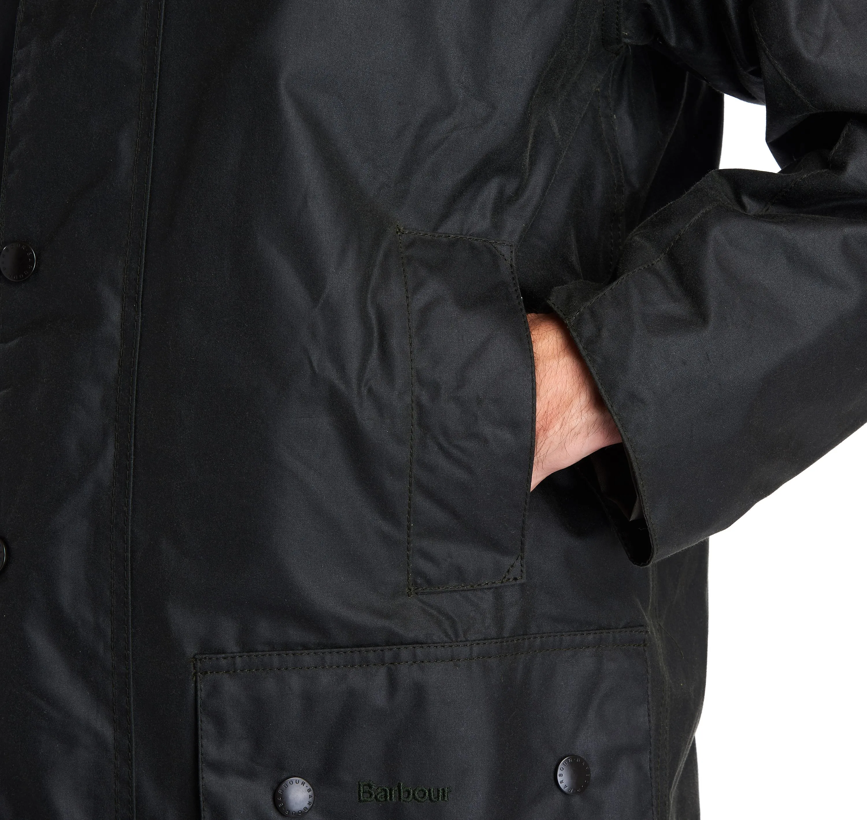 Barbour Sage Border® Waxed Cotton Jacket