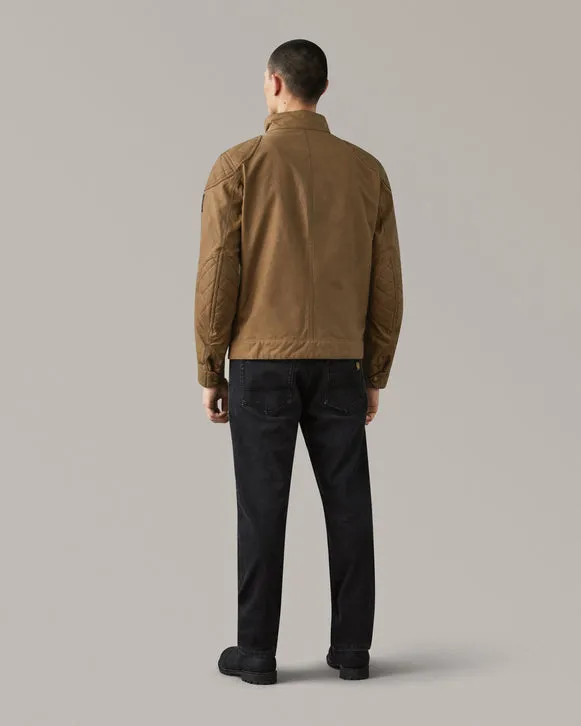 BELSTAFF BROOKLANDS ULTRACORE WAXED COTTON JACKET - SAND