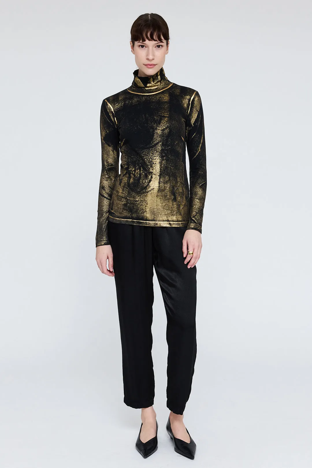 Black Gold Faye Turtleneck