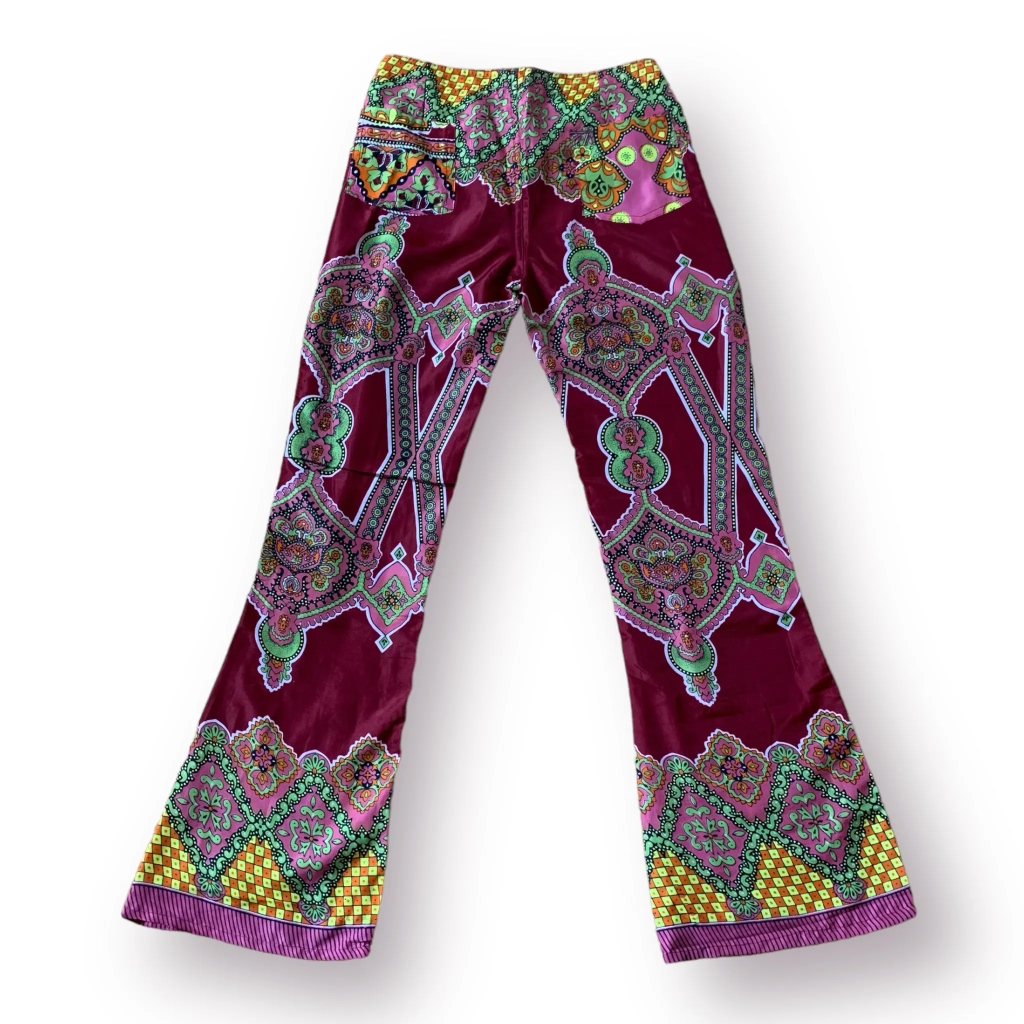 Boho Paisley Pants - XS