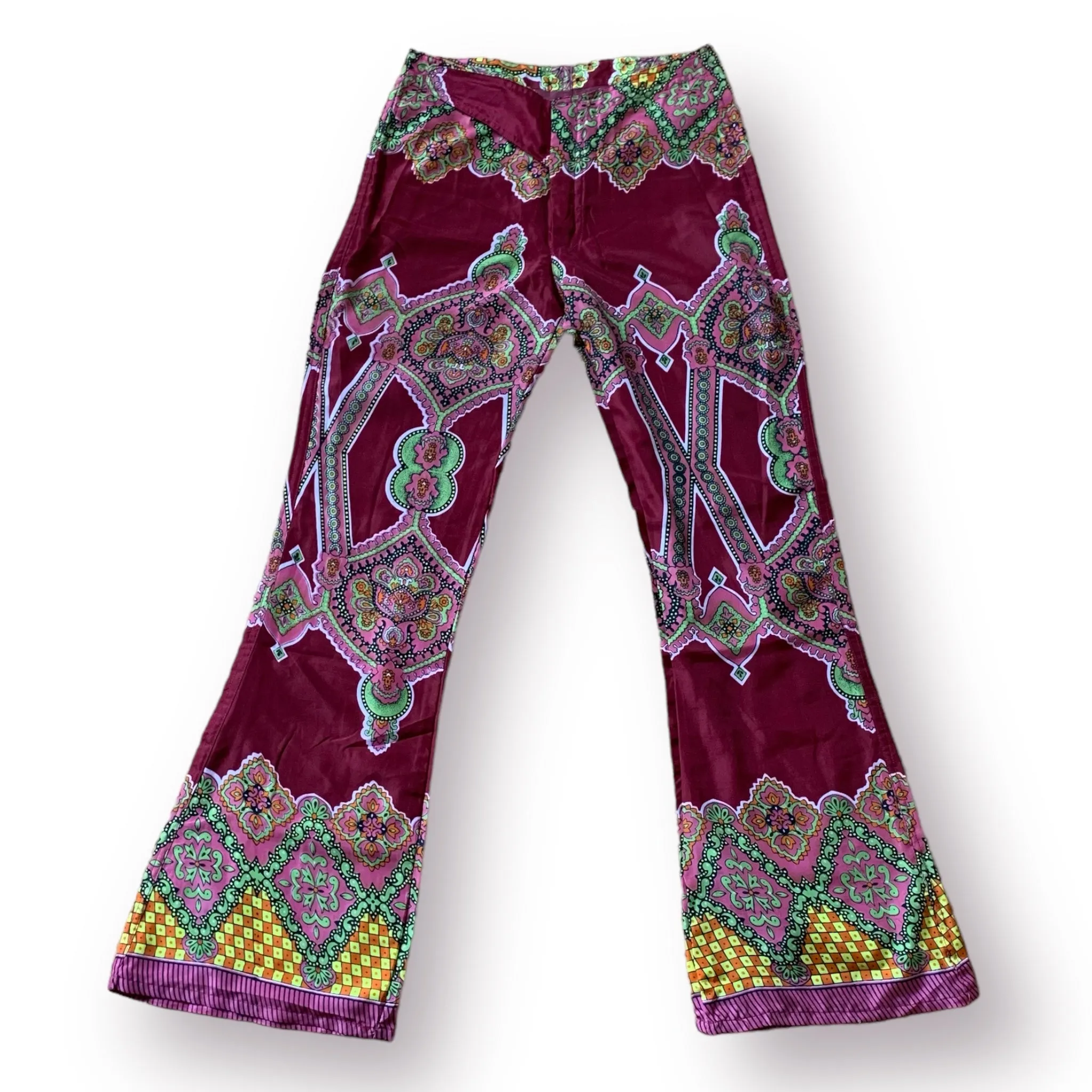 Boho Paisley Pants - XS