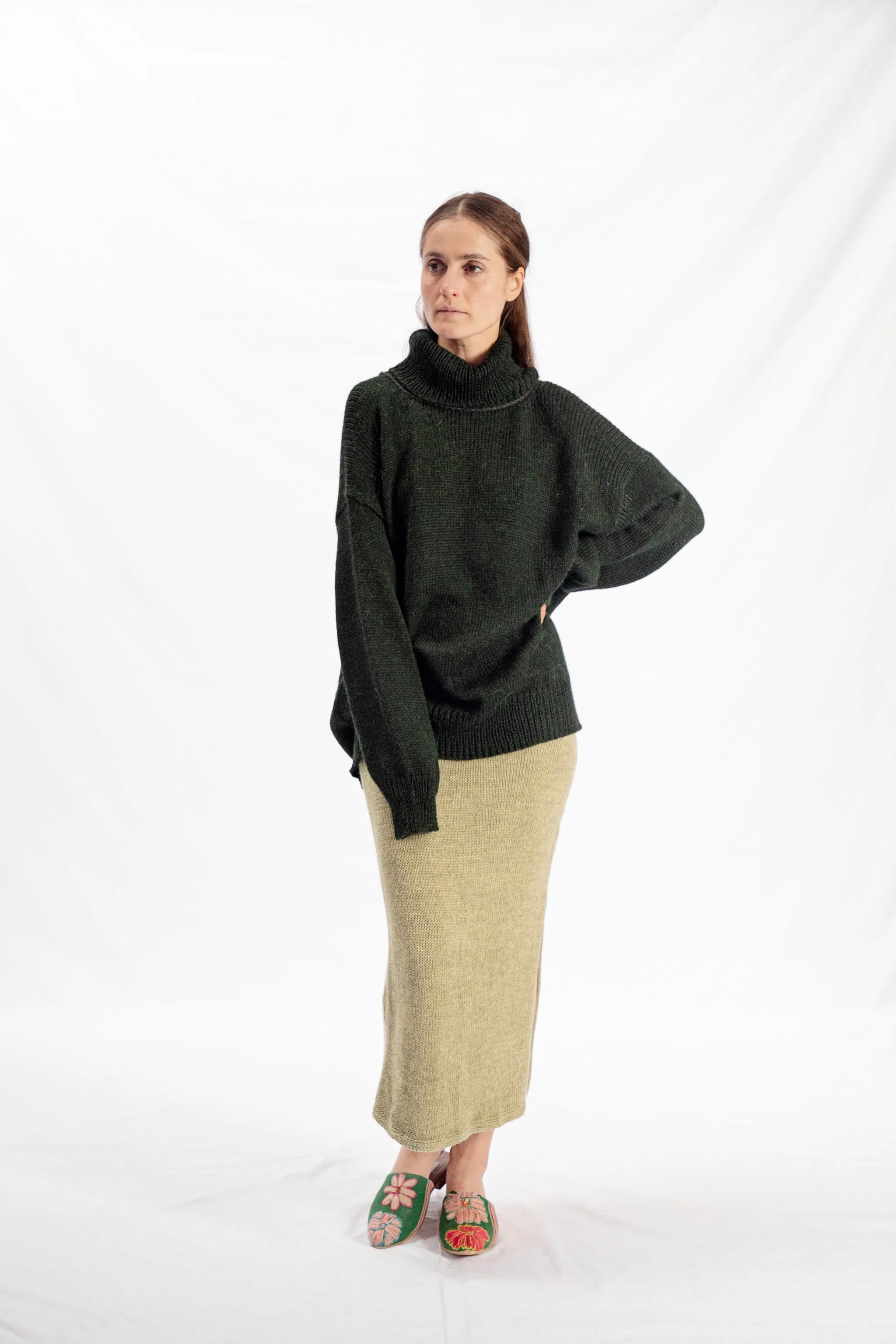 Boxy Turtleneck