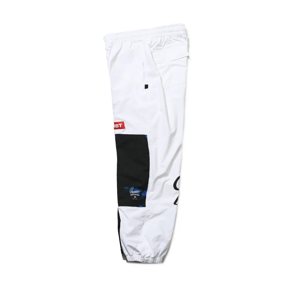 BSRBT ACT BOX JOGGER PANTS WHITE