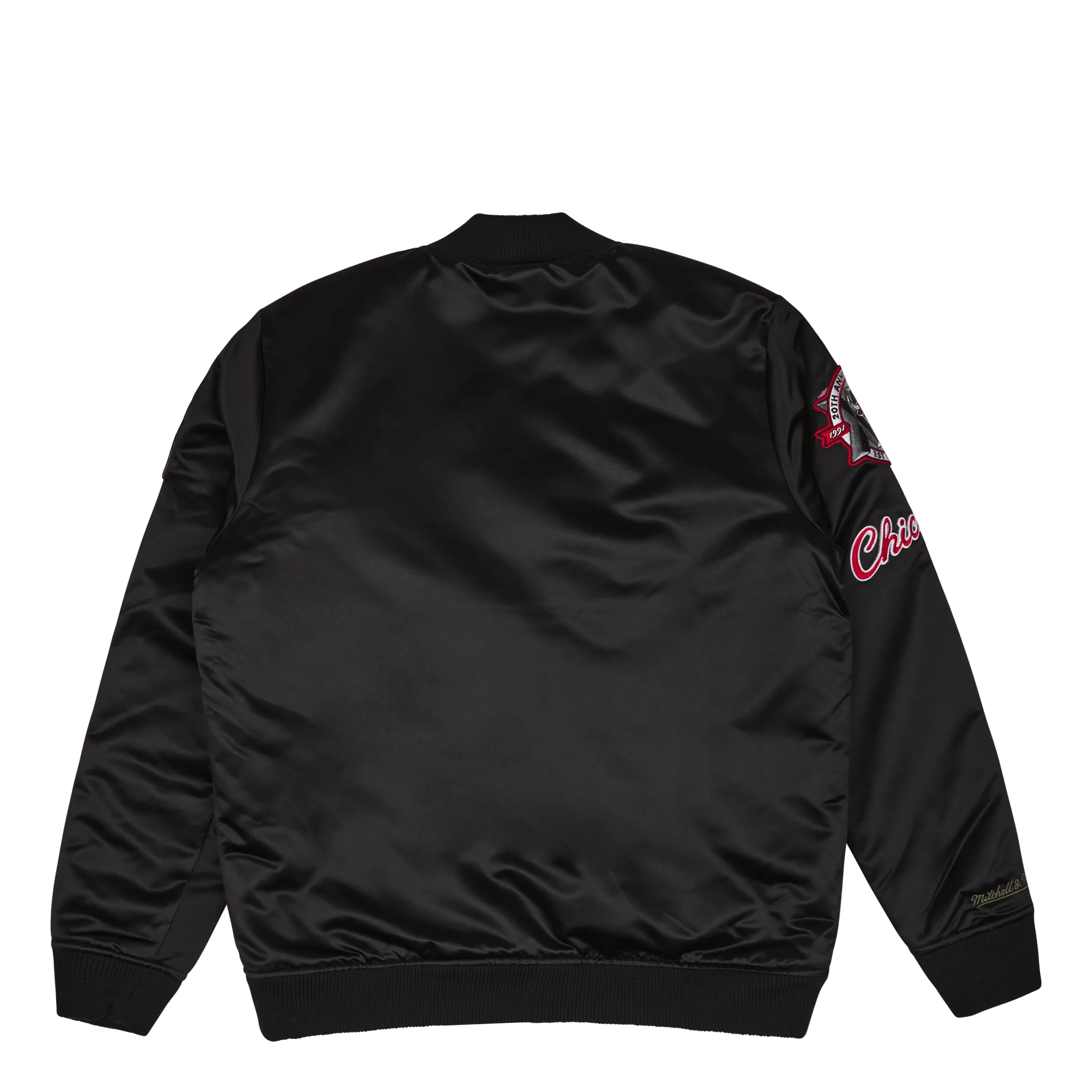 Bulls Flight Satin Bomber Jacket