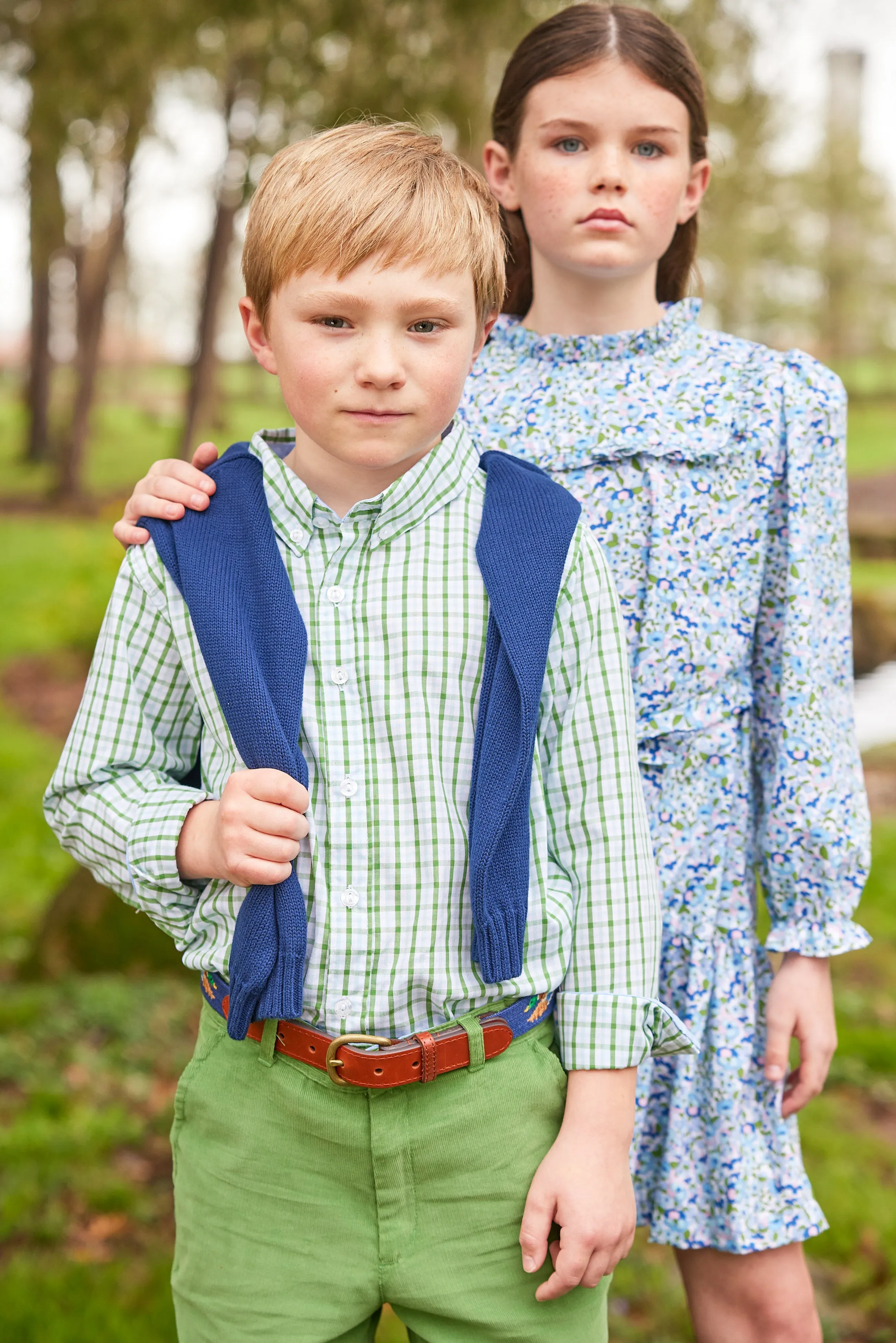 Button Down Shirt - Leland Plaid