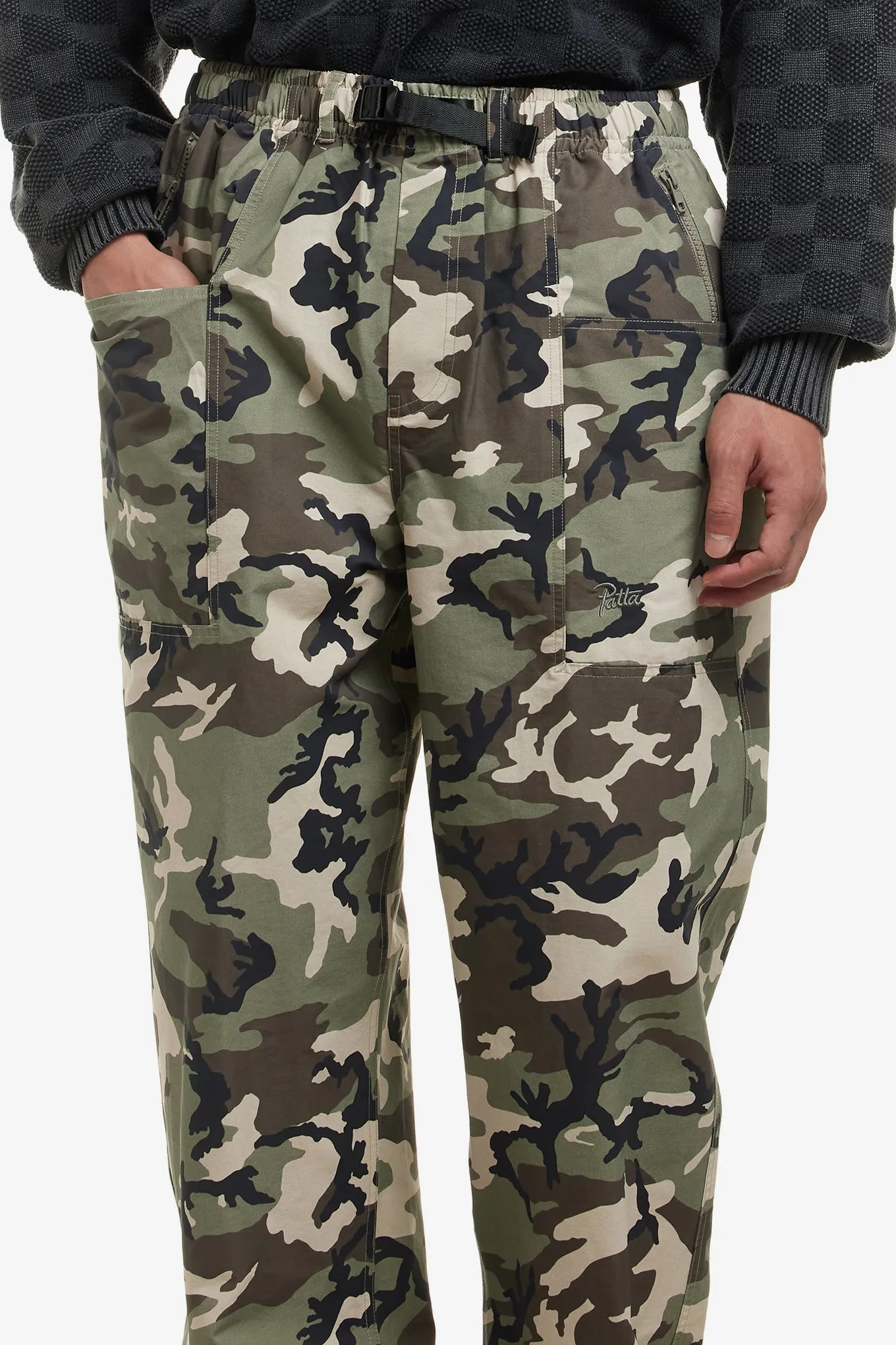 CAMO BELTED TACTICAL CHINO