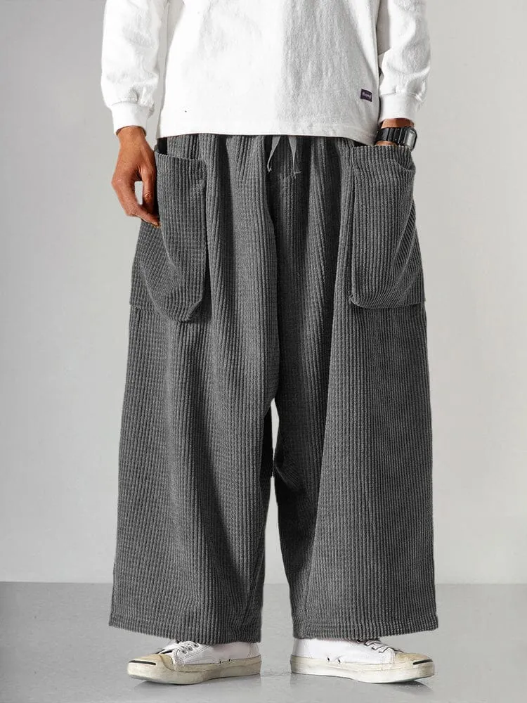 Casual Loose Corduroy Pants