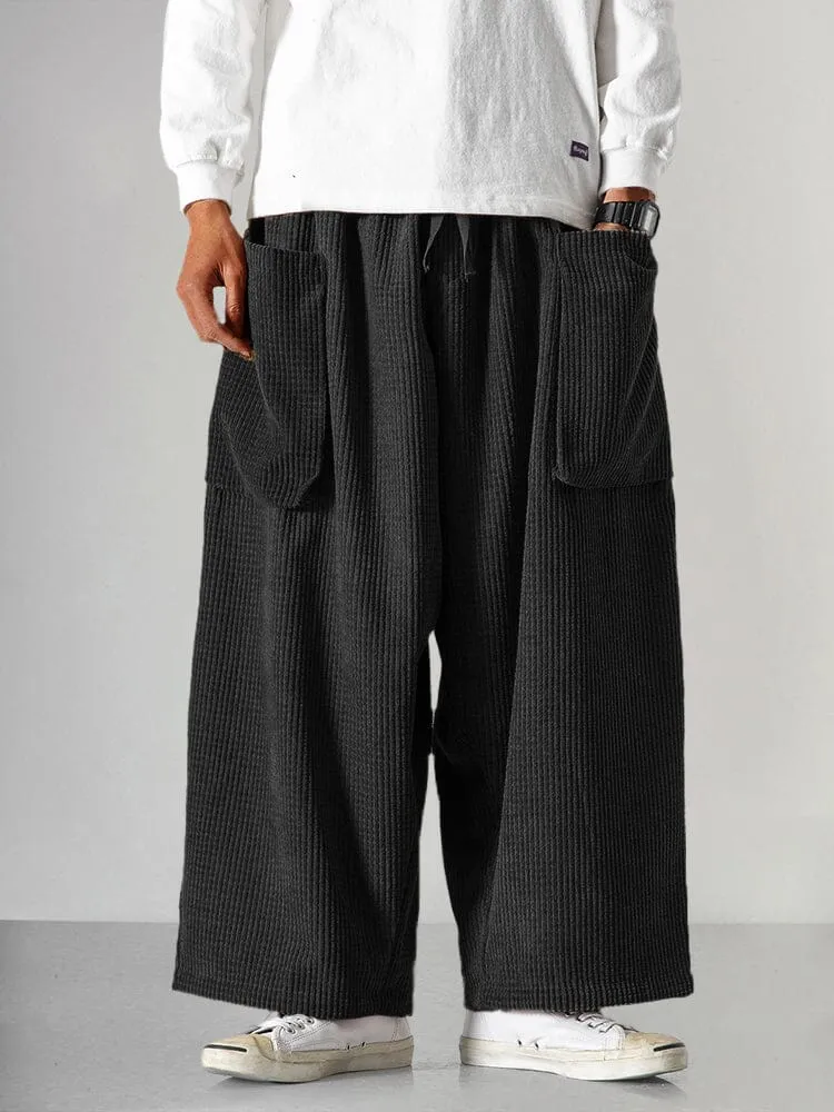 Casual Loose Corduroy Pants