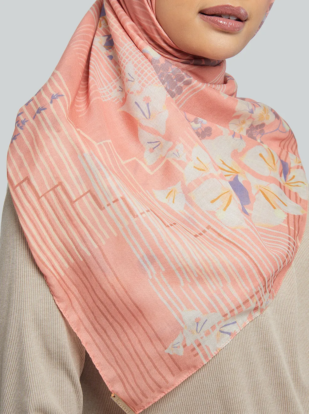 CHARAKA SCARF ORANGE