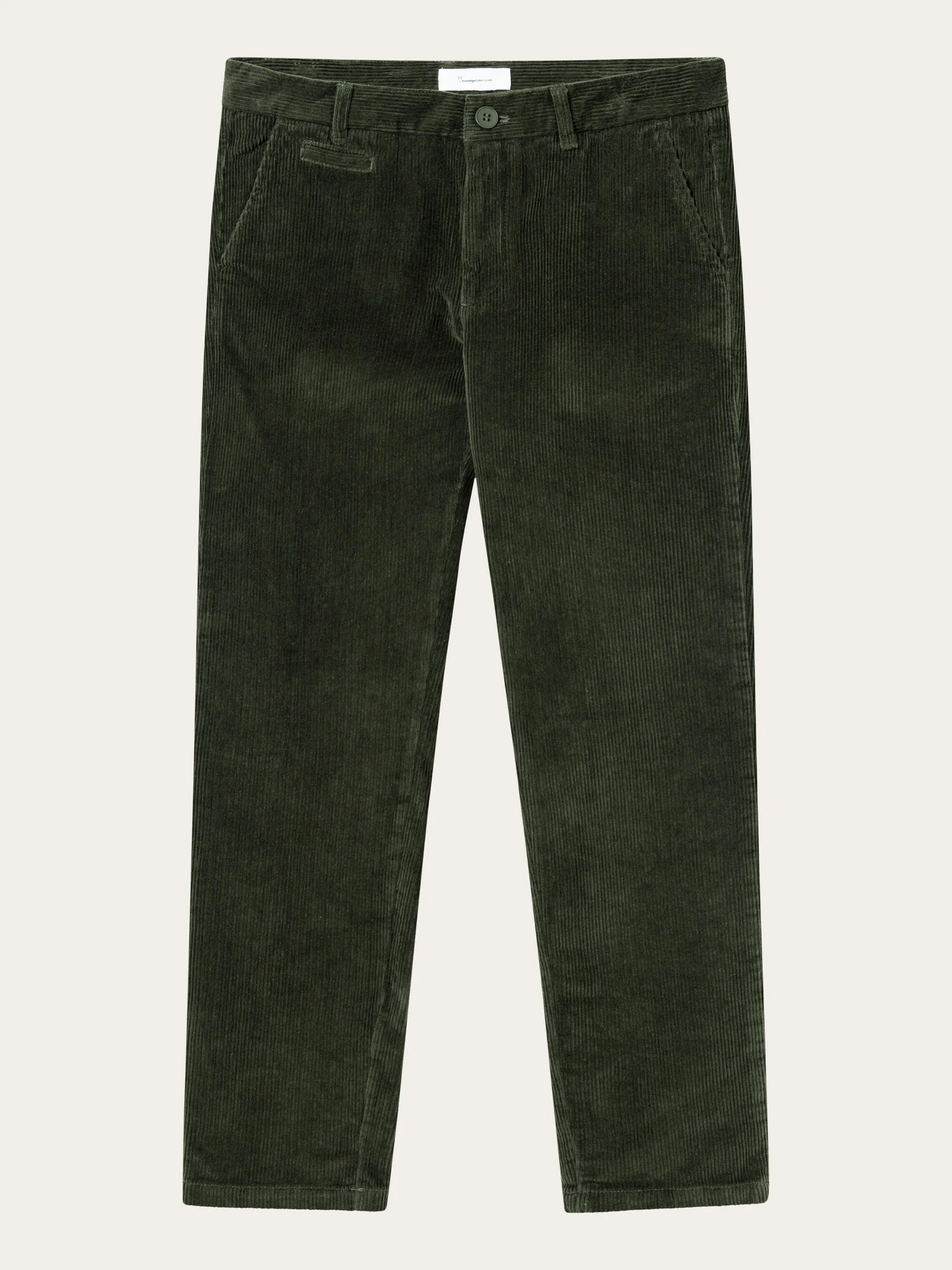 CHUCK regular 8-wales corduroy chino pants - Forrest Night