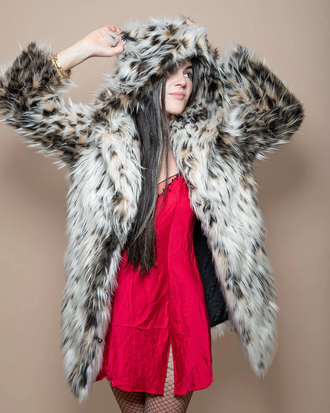 Classic Women's Faux Fur Coat | Lil' Cheetah