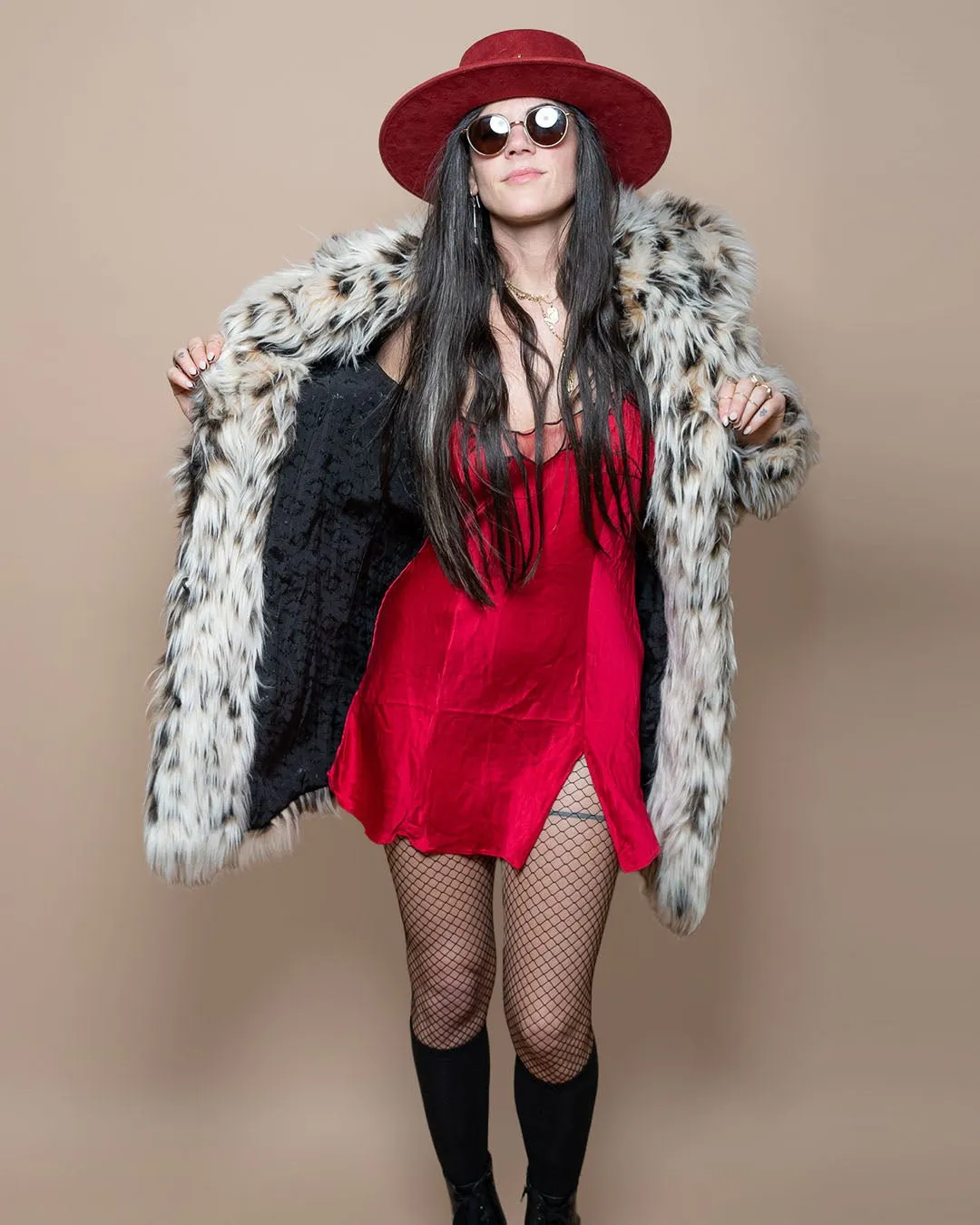 Classic Women's Faux Fur Coat | Lil' Cheetah