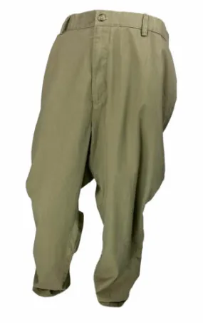 Club Room Men's Big and Tall Flat Front Chino Pants Khaki Size 48x34