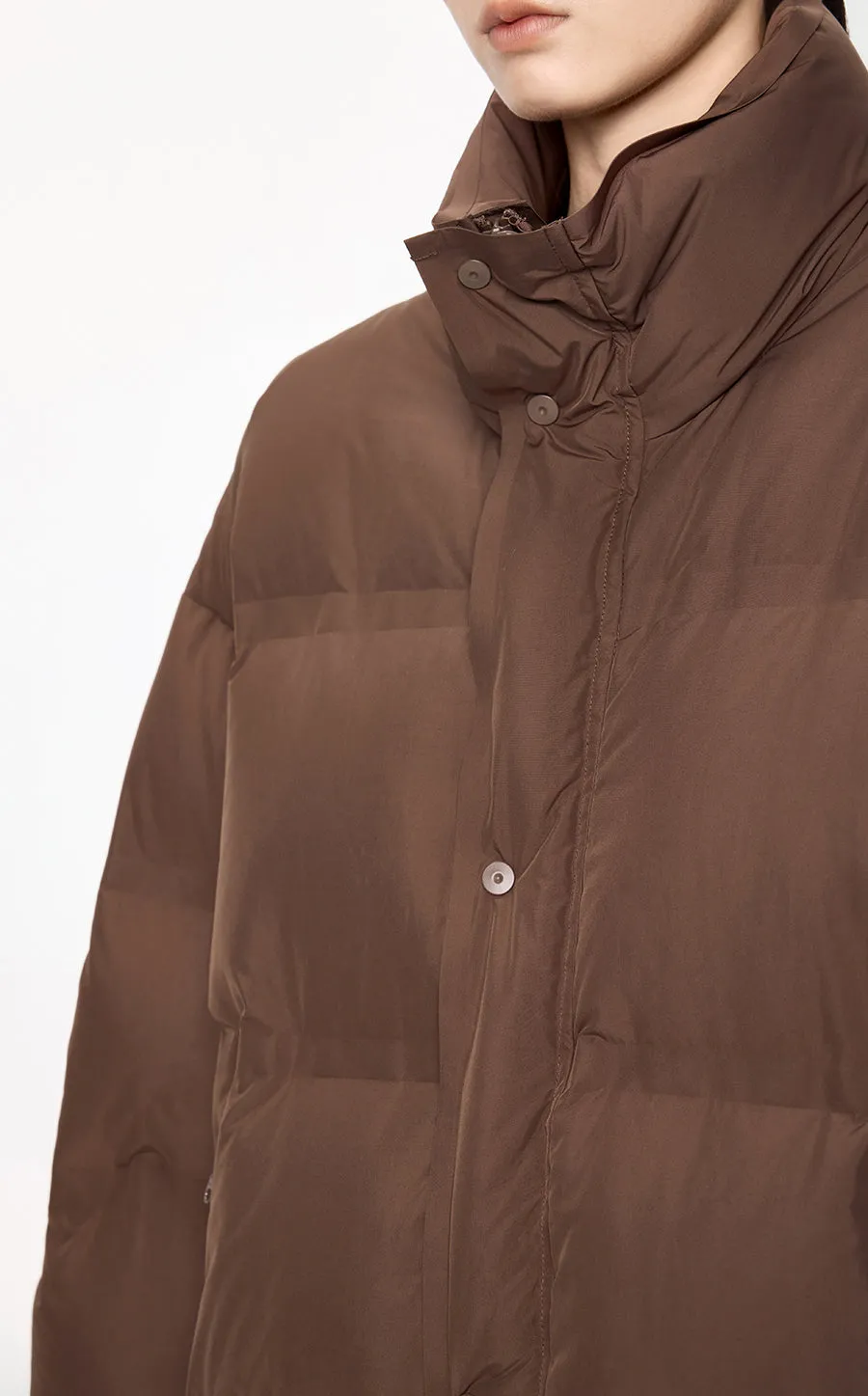 Coat / JNBY Oversize Stand Collar Down Coat