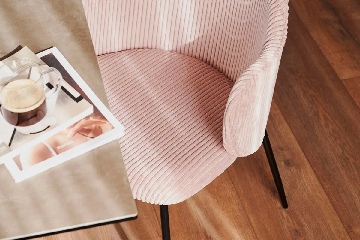 Como Yuni Chair - Corduroy Fabric [Corduroy Fabric]