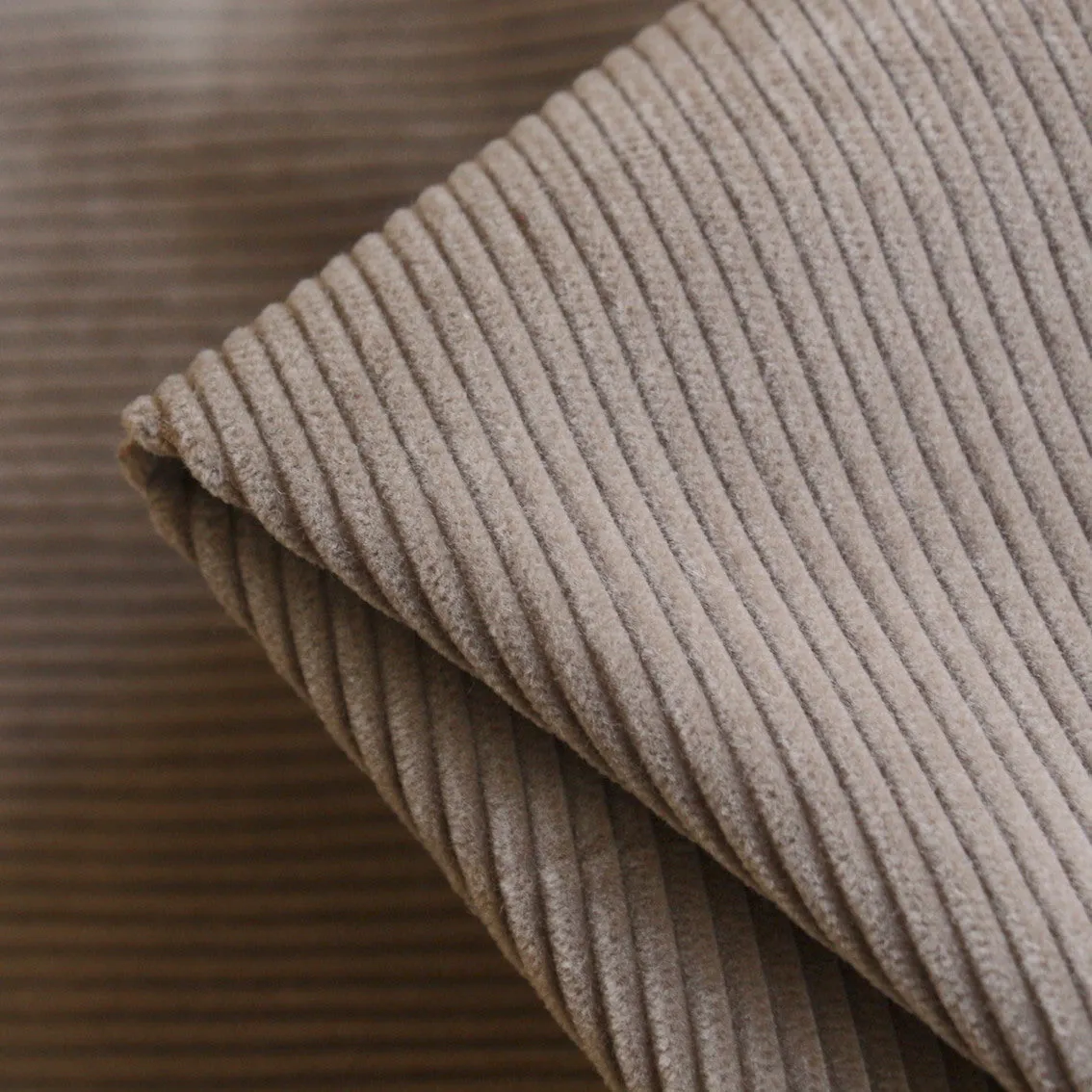 Corded Almond - Jumbo Corduroy