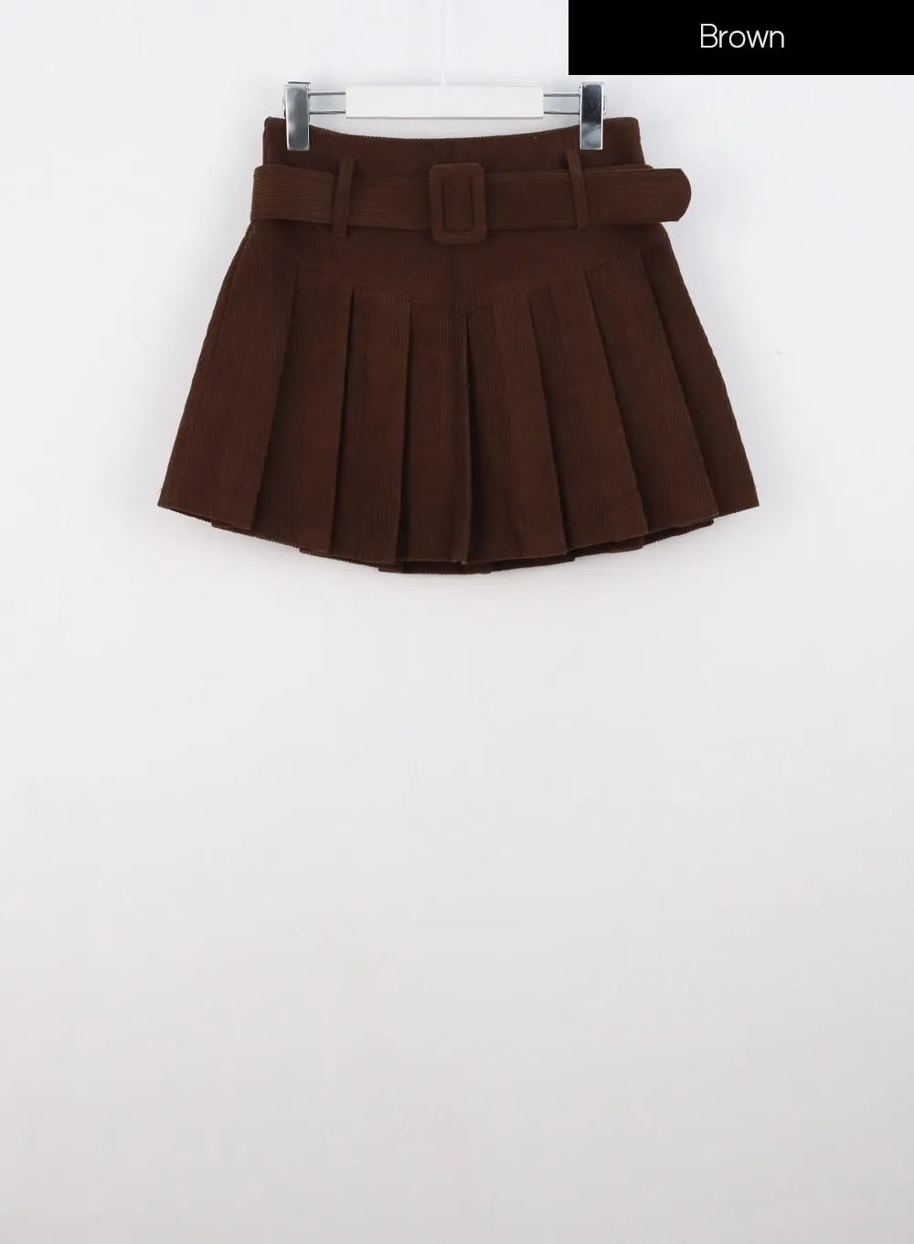 Corduroy Mini Skirt IS321