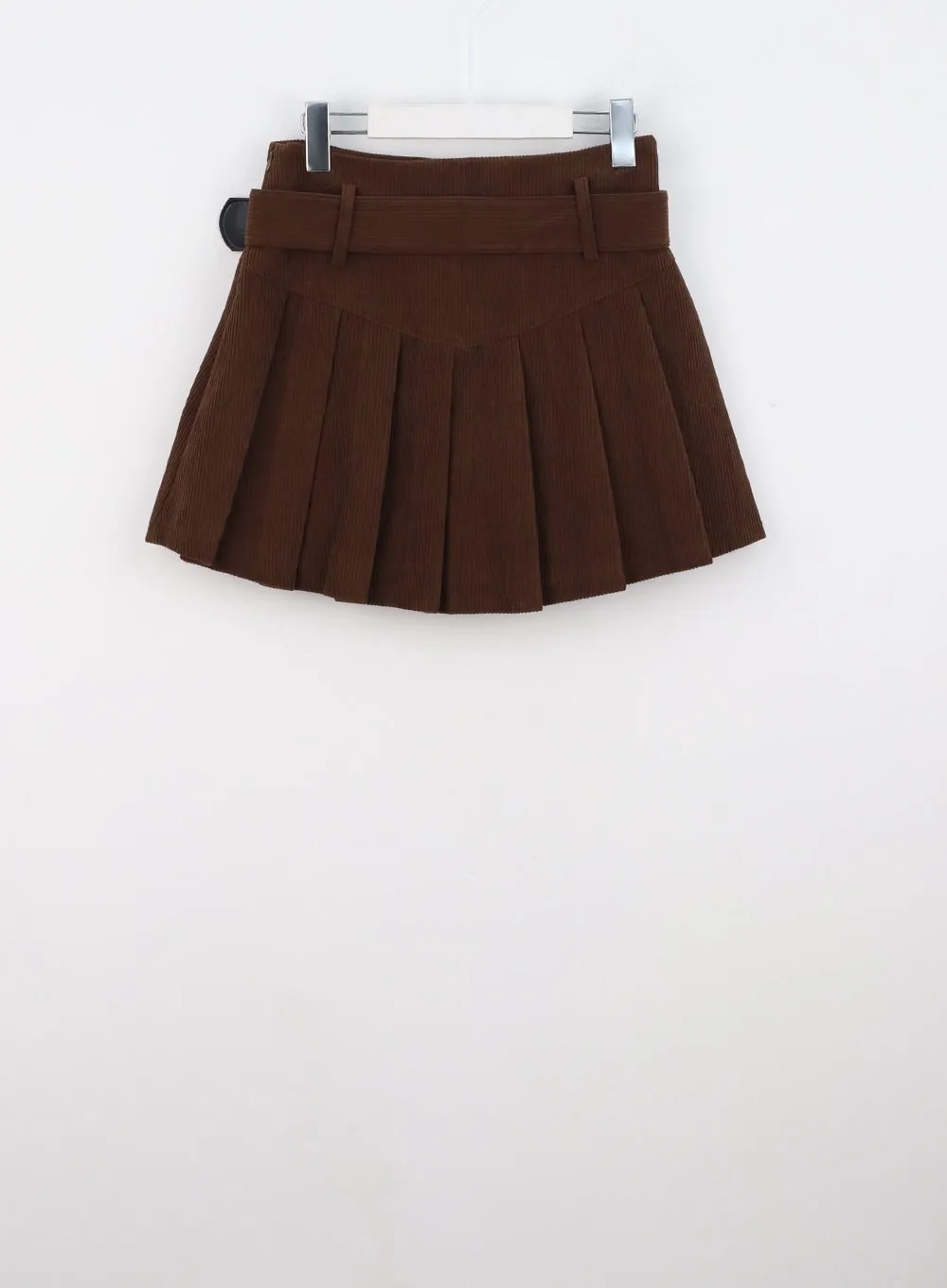 Corduroy Mini Skirt IS321