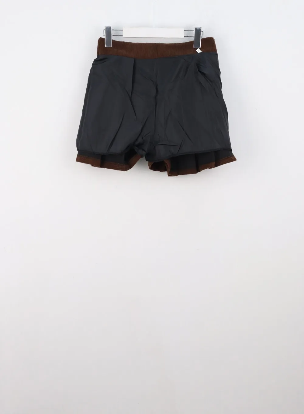 Corduroy Mini Skirt IS321