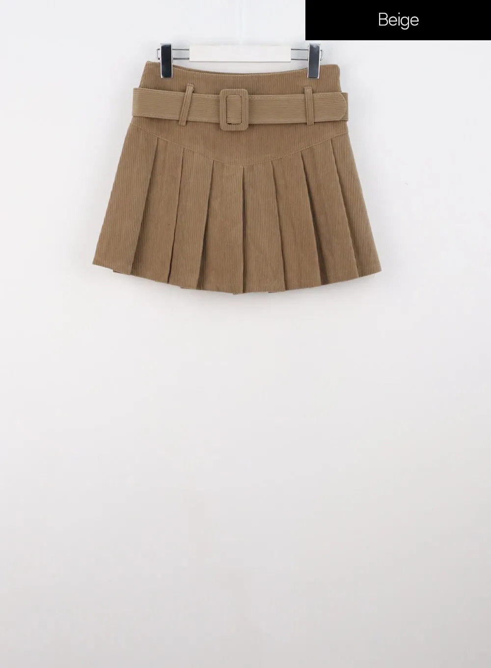 Corduroy Mini Skirt IS321