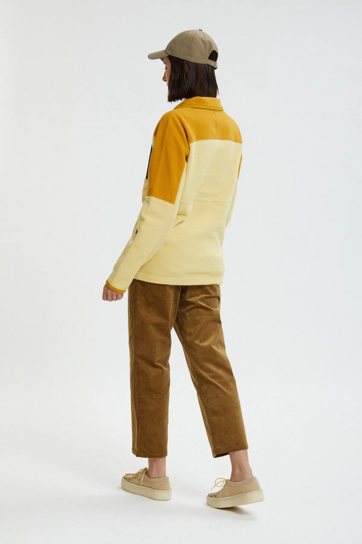 Corduroy Pleated Trousers