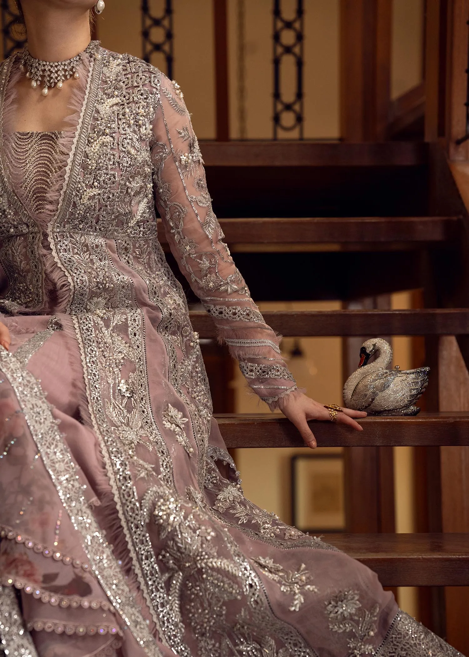 Crimson X Saira Shakira Aik Jhalak Wedding Collection – A Cutwork Affair