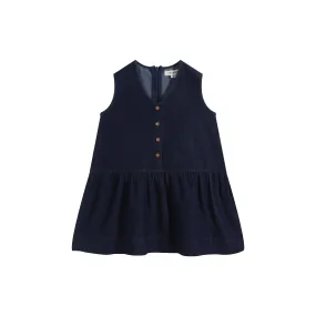 dress jumper snap front - denim