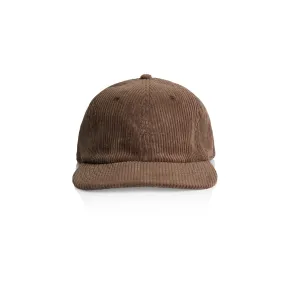 Elegant Corduroy Cap - Walnut