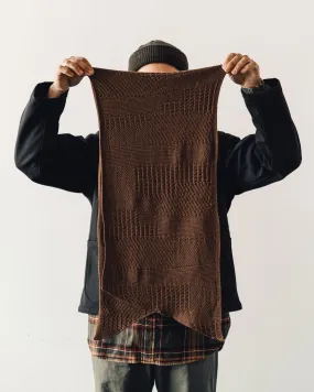 Engineered Garments Knit Scarf, Brown