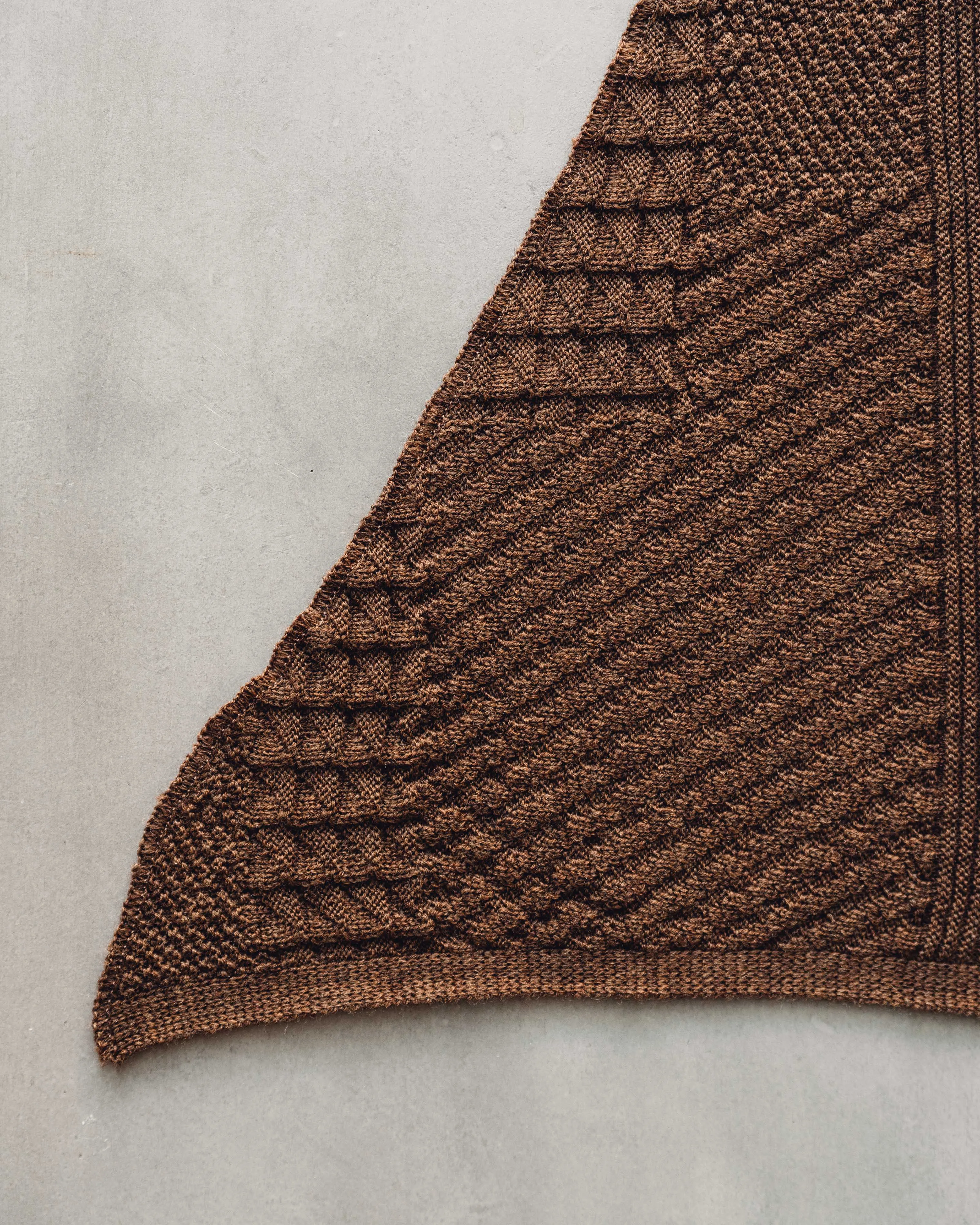 Engineered Garments Knit Scarf, Brown