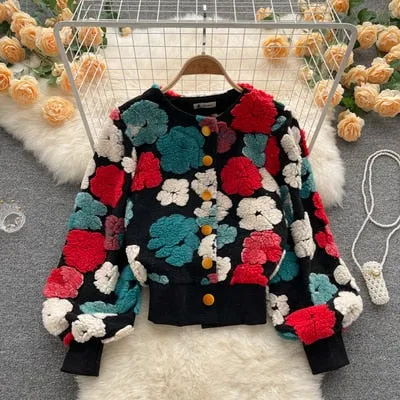 Flower Bomb Long Jacket