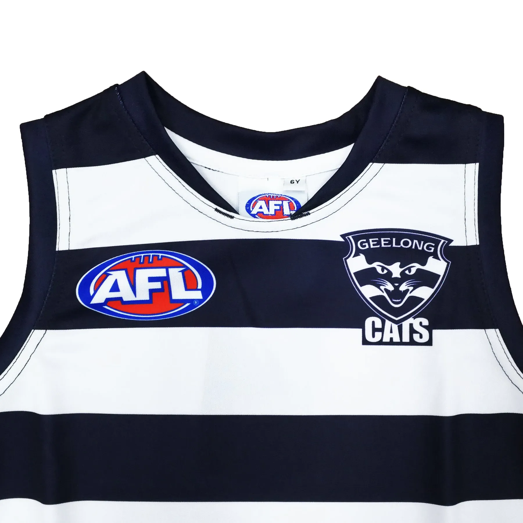 Geelong Cats Boys Youths Footy Jumper Guernsey