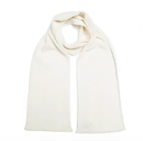 Green Thomas WHISPER scarf White