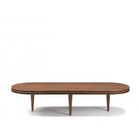 Groove Oval Coffee Table