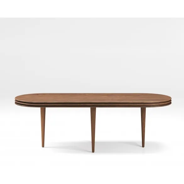 Groove Oval Coffee Table