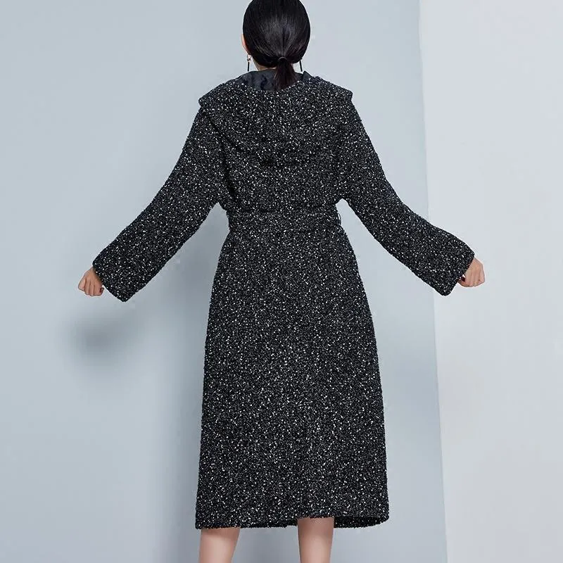 Handmade Hooded Wool Coat