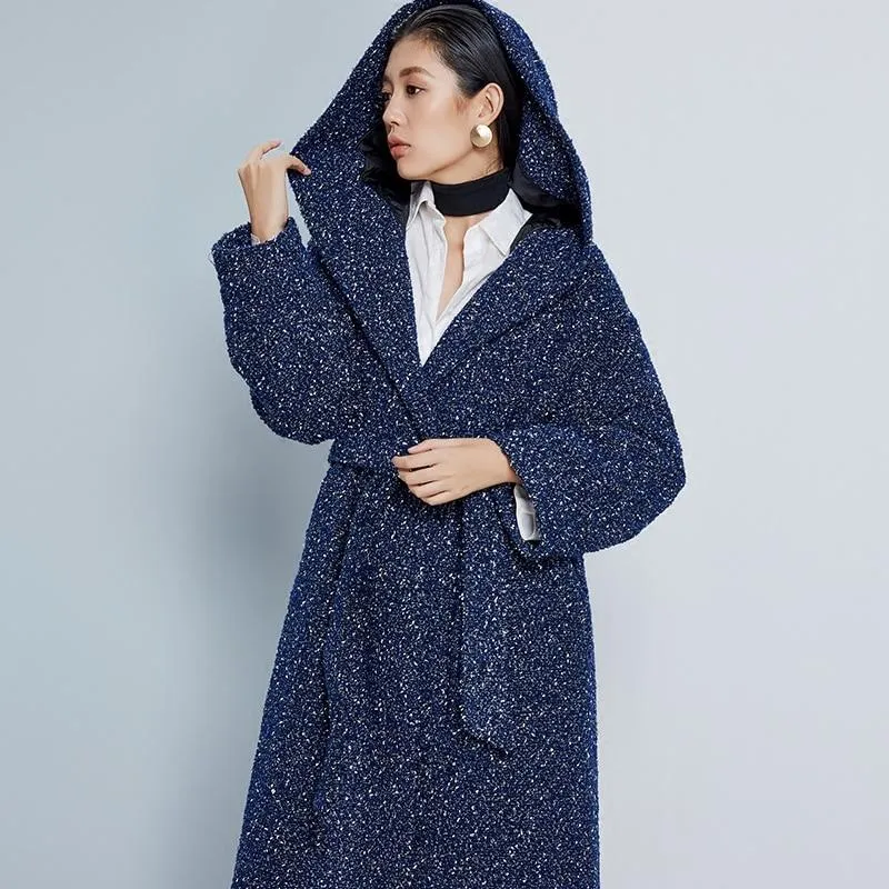 Handmade Hooded Wool Coat