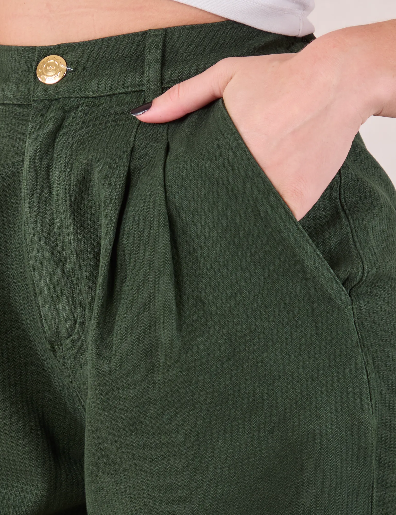 Heritage Trousers - Swamp Green